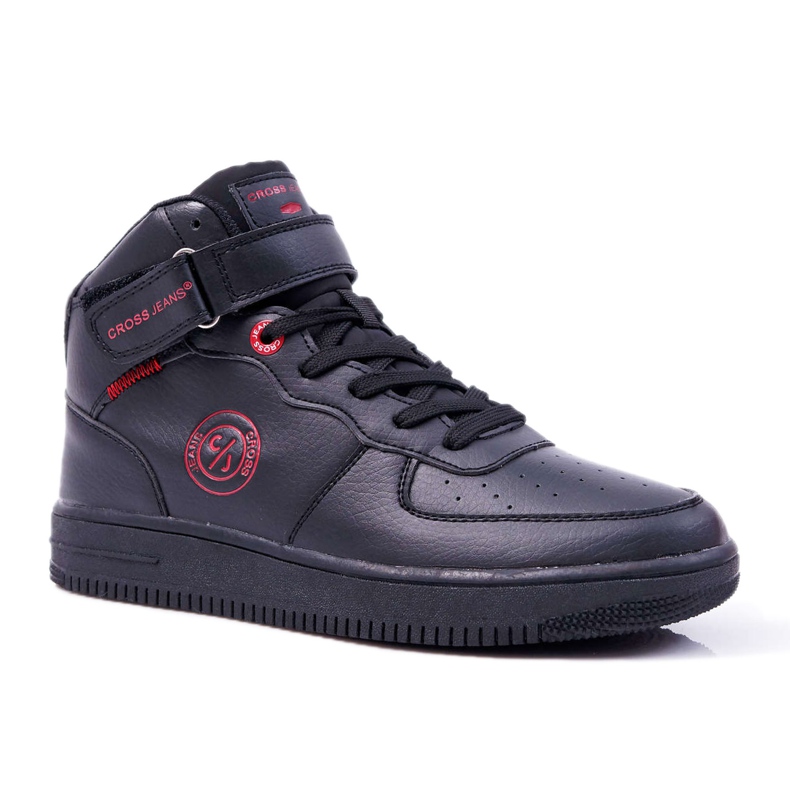 Naisten lenkkarit Cross Jeans High Black EE2R4147C musta