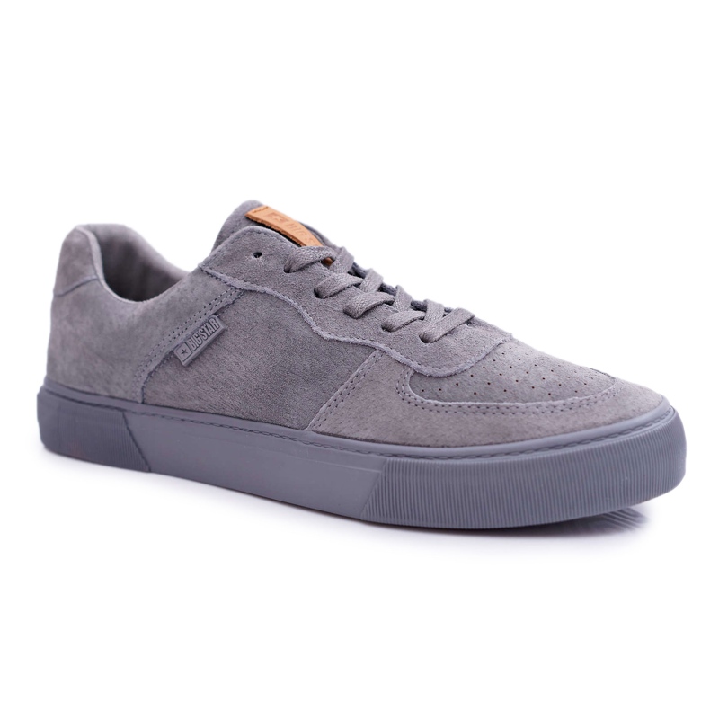 Miesten lenkkarit Big Star Suede Grey EE174365 harmaa