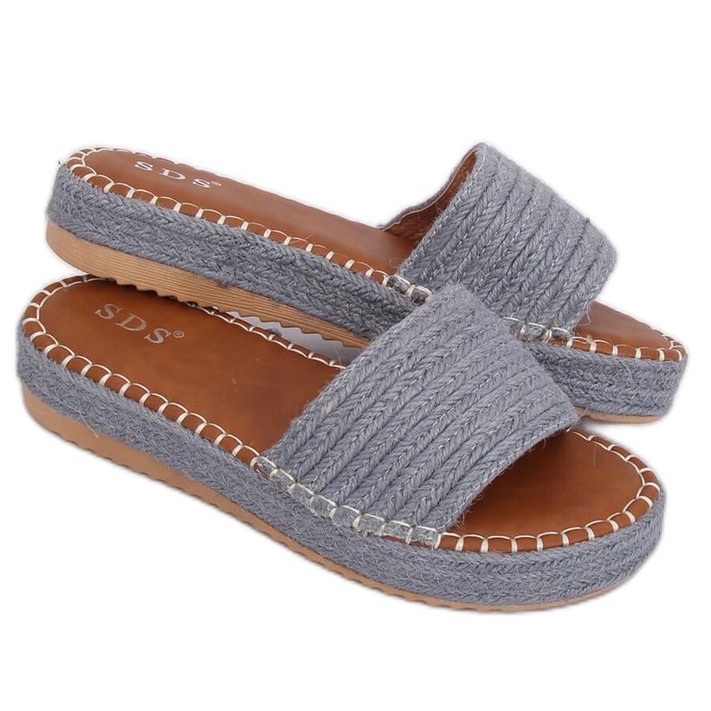 Siniset espadrillotossut 7970-PL Denim monivärinen