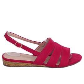Fuchsia espadrilles sandaalit 9291 Fuxia vaaleanpunainen Fuchsia espadrilles sandaalit 9291 Fuxia vaaleanpunainen