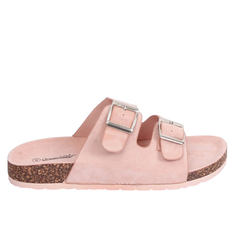 Vaaleanpunaiset scholki-tossut BL3100-SF Pink vaaleanpunainen