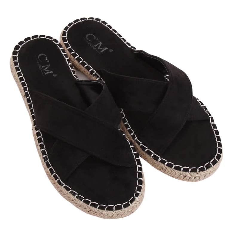 Mustat espadrillotossut 499-35 Musta