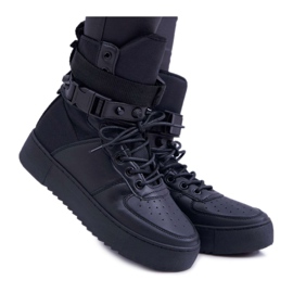 Naisten urheilukengät Mustat Quake Vyöt