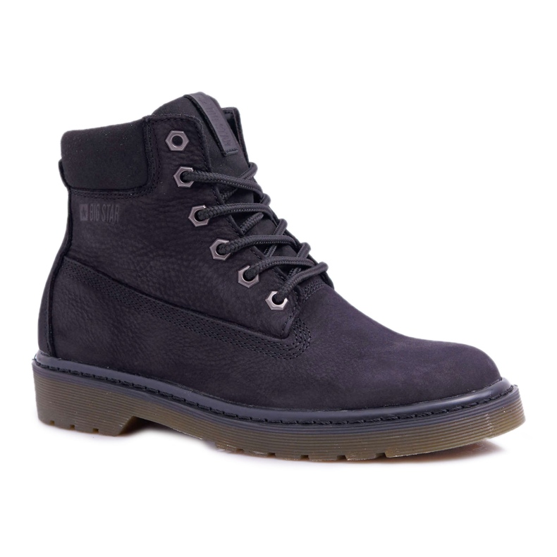 Naisten saappaat Trapper Big Star Black EE274014 musta