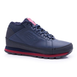 Miesten vaelluskengät High Outdoor Navy Blue Noriginals punainen tummansininen