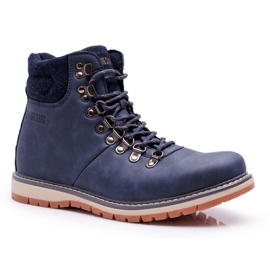 Miesten trapperit Big Star Navy Blue EE174403 tummansininen