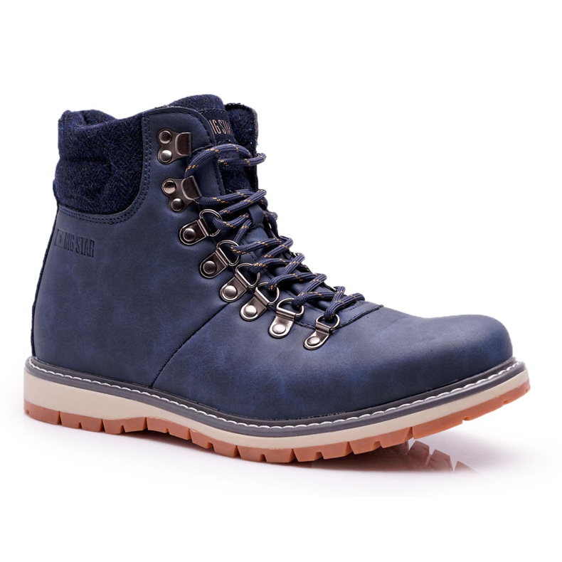 Miesten trapperit Big Star Navy Blue EE174403 laivastonsininen
