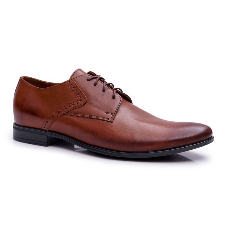 Bednarek Polish Shoes Miesten Brogues Elegant Nahka Bednarek Westero ruskea