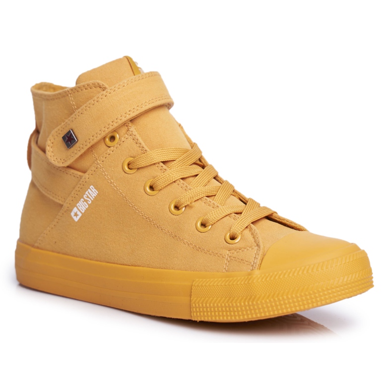 Naisten lenkkarit Big Star Yellow FF274581 keltainen