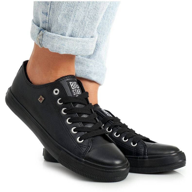 Naisten lenkkarit Big Star Black V274871 musta