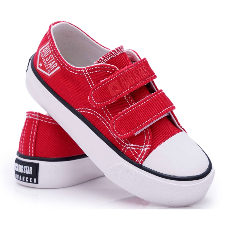 Lasten lenkkarit Big Star Velcro Red FF374063 punainen