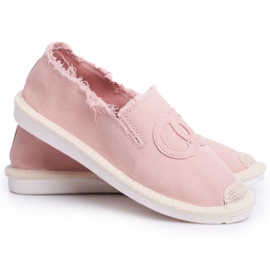 PS1 Naisten Espadrilles Pink Flaure vaaleanpunainen