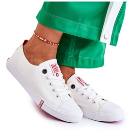 Naisten lenkkarit Big Star White FF274087 valkoinen