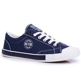 Naisten lenkkarit Big Star Navy Blue FF274229 tummansininen