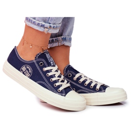 Naisten lenkkarit Big Star Navy Blue FF274125 tummansininen