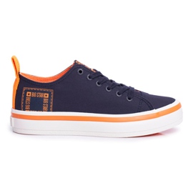 Naisten lenkkarit Big Star Navy Blue FF274A070 tummansininen