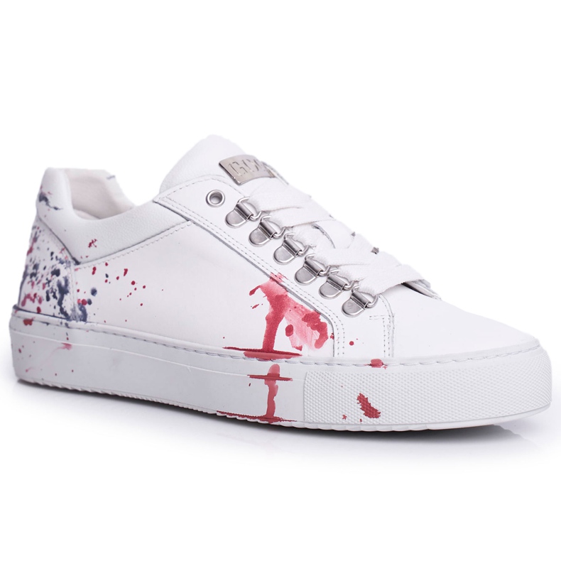 Naisten lenkkarit Valkoinen nahka GOE FF2N3027