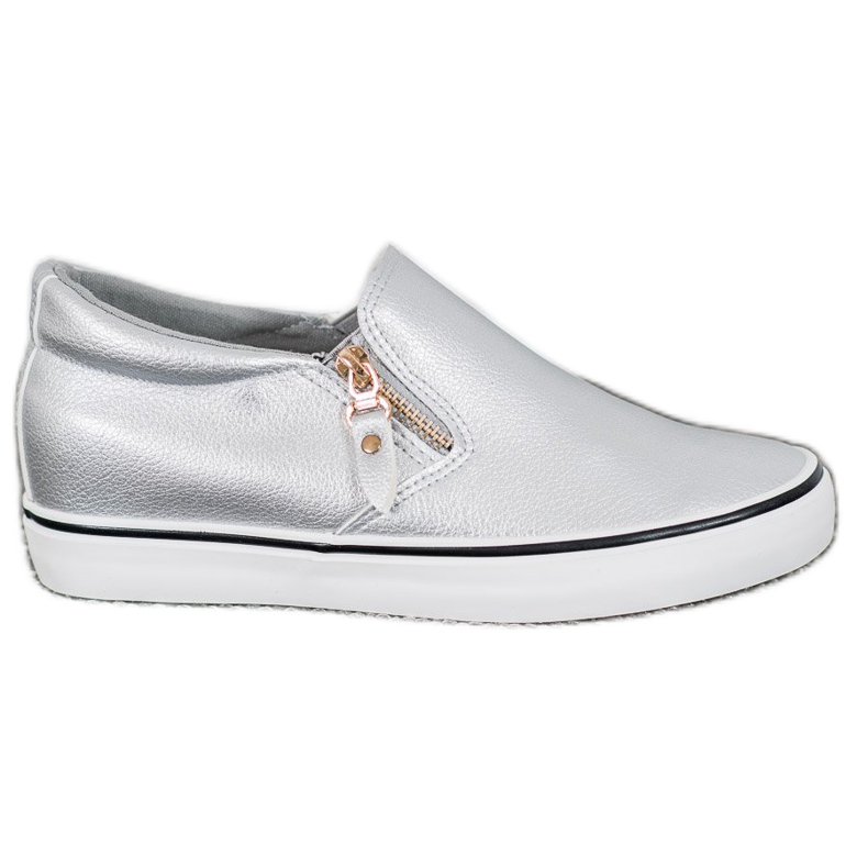 SHELOVET Harmaat vetoketjut