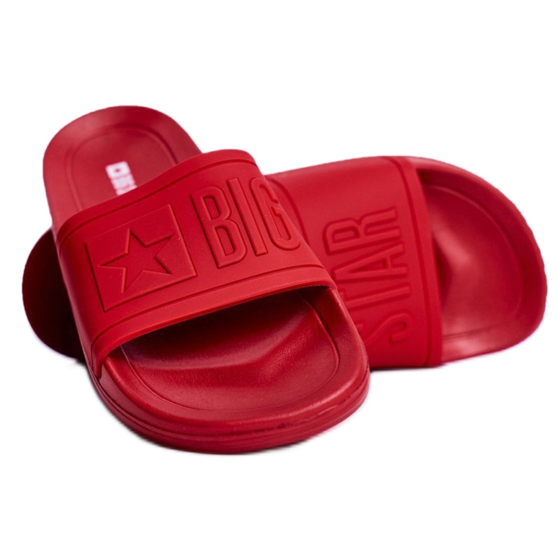 Miesten tossut Big Star Rubber Red DD174689 punainen