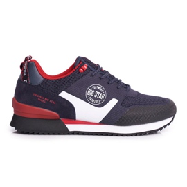 Miesten urheilukengät Big Star Navy Blue FF174205 tummansininen