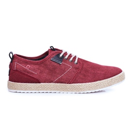 Miesten lenkkarit Big Star Espadrilles Red FF174151 punainen