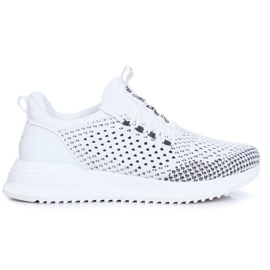 Miesten urheilukengät Big Star White FF174242 valkoinen