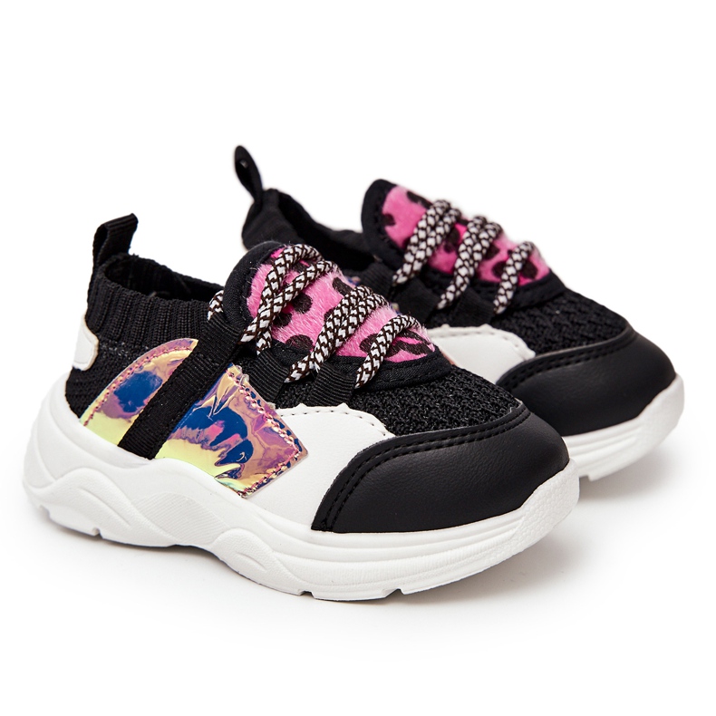 FRROCK Mustat Velma -urheilukengät lapsille