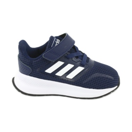 Adidas Runfalcon I Jr EG6153 kengät valkoinen tummansininen