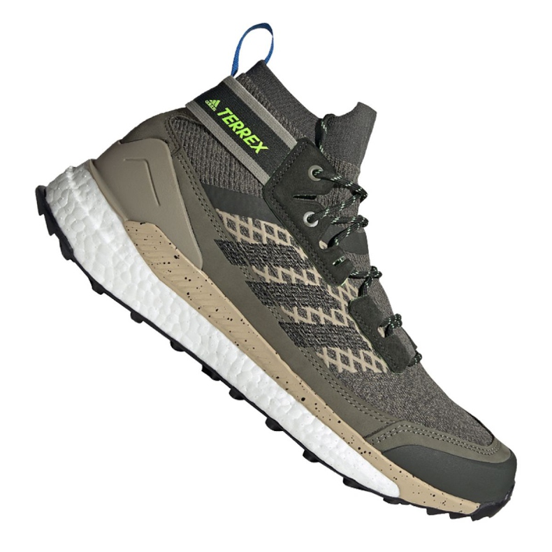 Adidas Terrex Free Hiker M EF0368 kengät beige vihreä