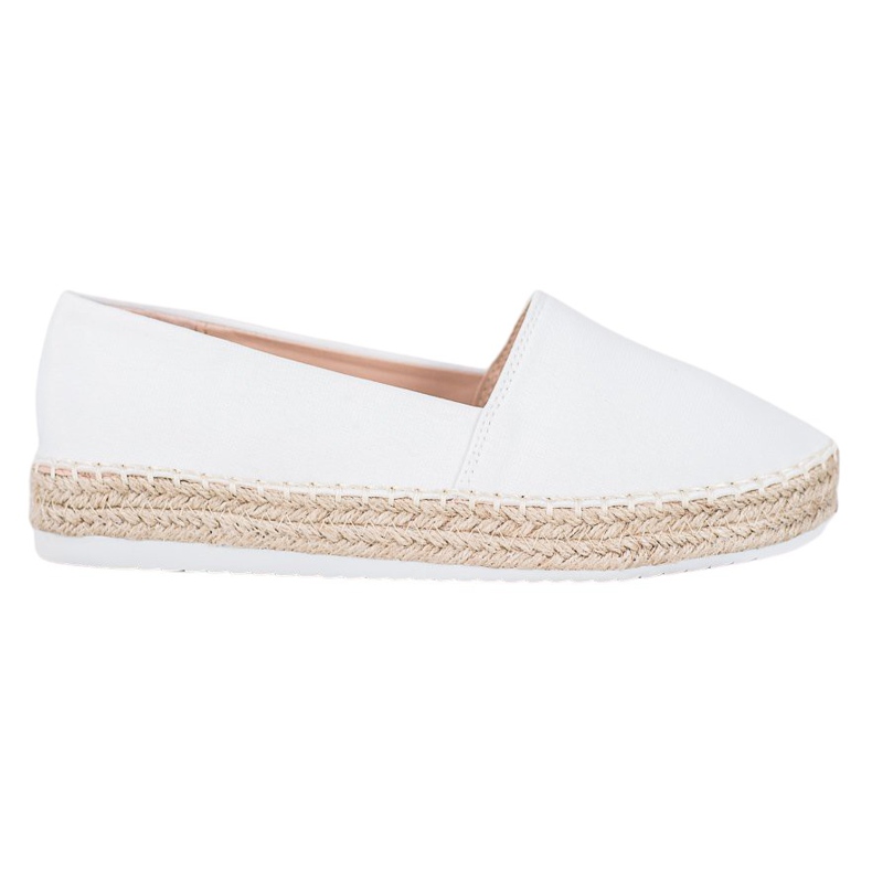 Small Swan Tekstiiliset espadrillit valkoinen