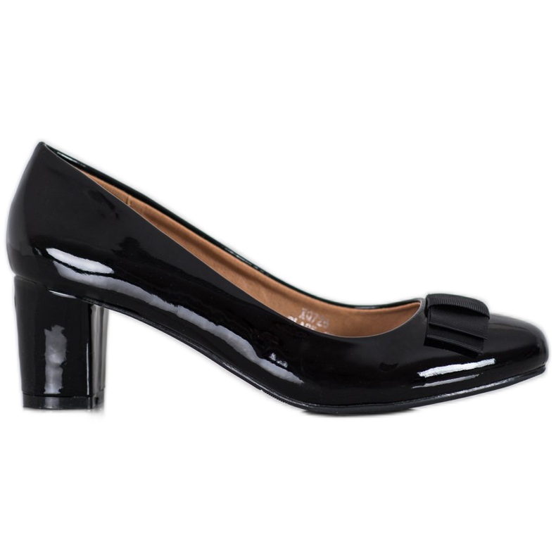 Weide Lakatut pumput musta