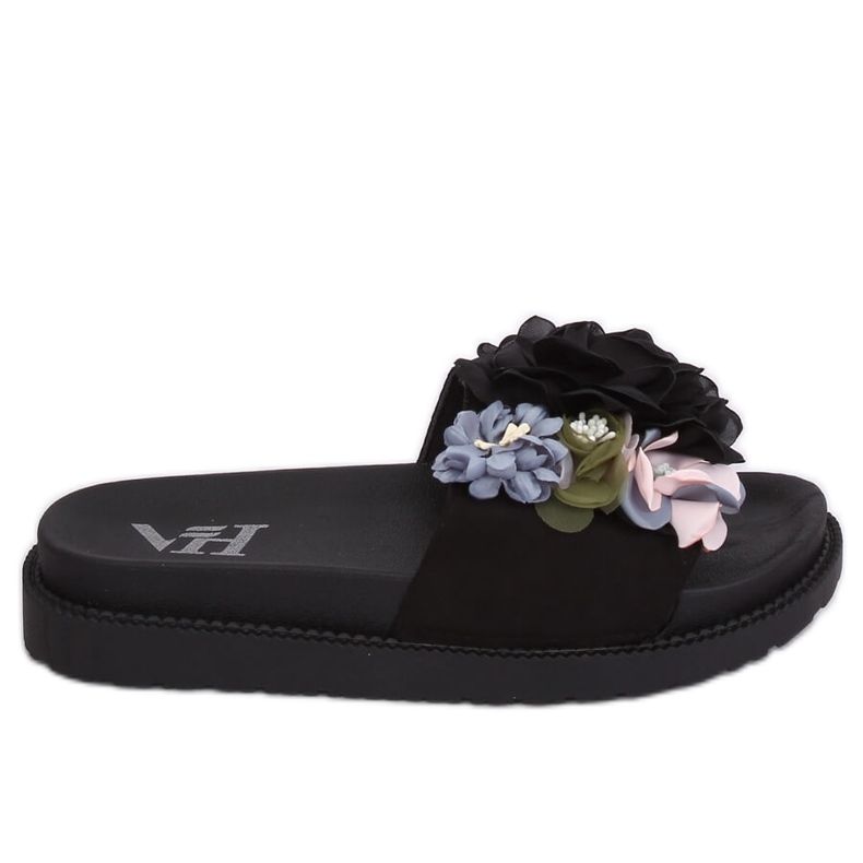 Musta PT-109 Musta korkeat pohjatossut monivärinen