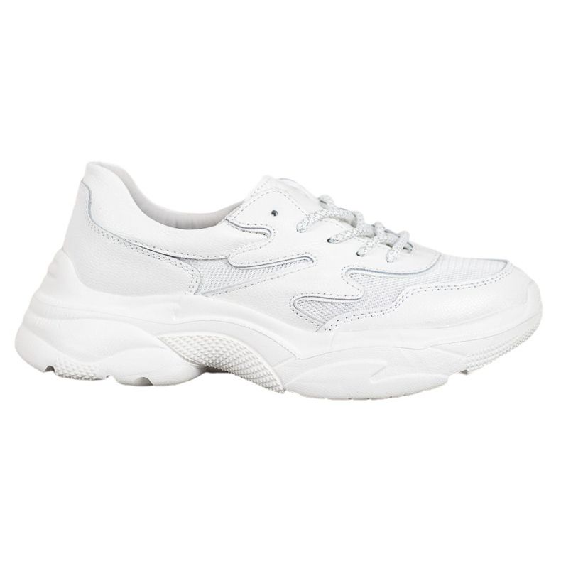 Filippo Nahka valkoiset lenkkarit valkoinen