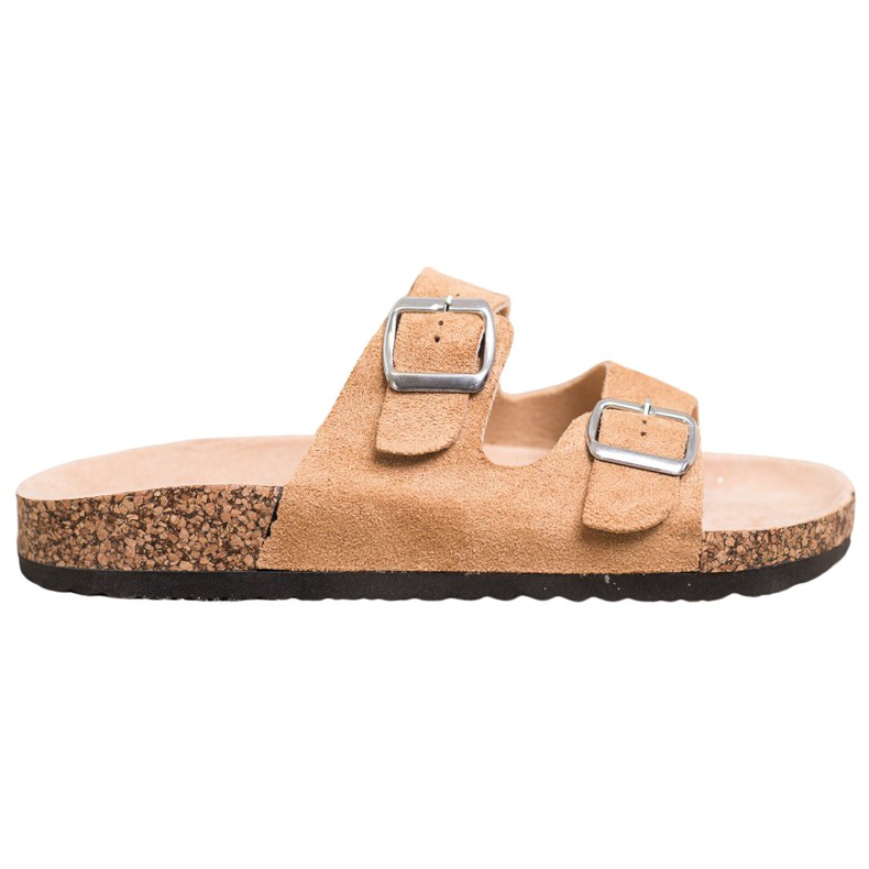 VINCEZA -tossut soljella ruskea