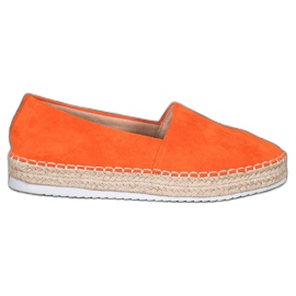 Small Swan Oranssi mokka Espadrilles