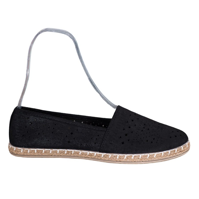 MCKEYLOR Aztec Espadrilles atsteekkikuvioin musta