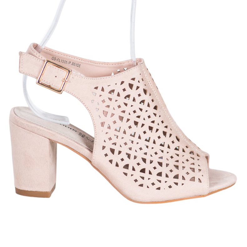 Goodin Avoimet sandaalit mokkanahalla ruskea