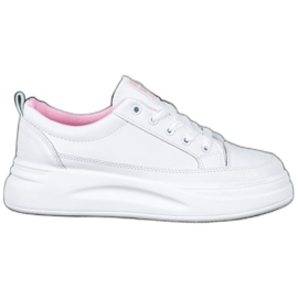 SHELOVET Lenkkarit Nice Girl Platformilla valkoinen