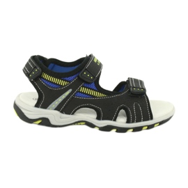 American Club Poikien urheilu sandaalit nahkainen insertti RL30/20 MUSTA