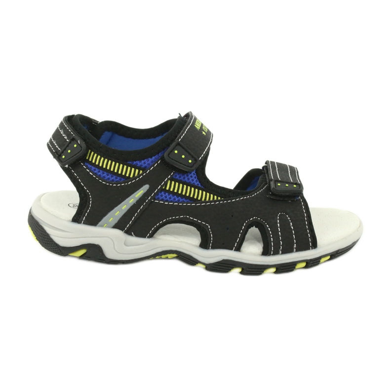 American Club Poikien urheilu sandaalit nahkainen insertti RL30/20 MUSTA