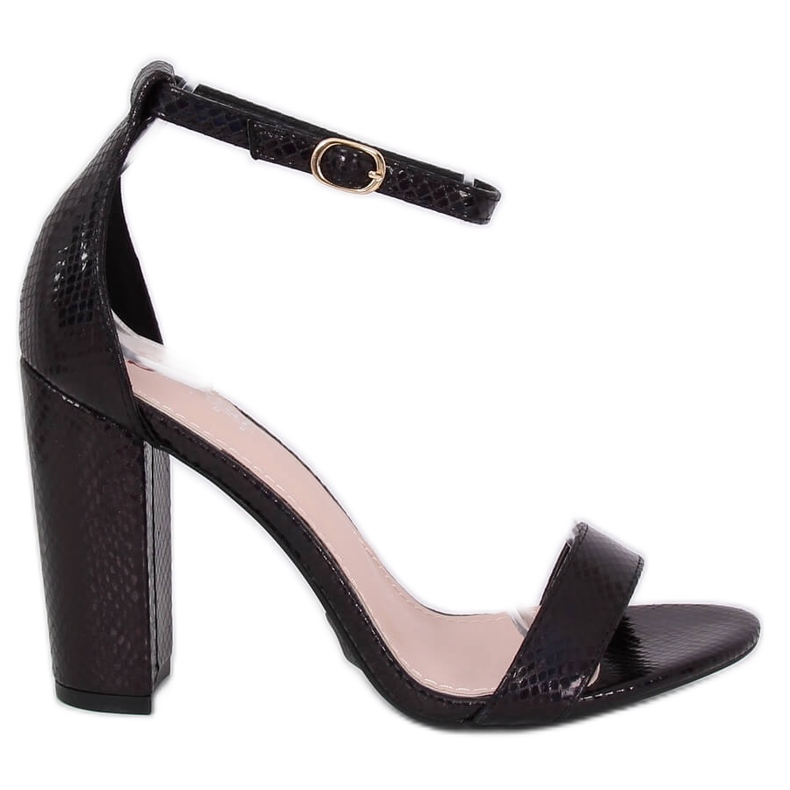 Holografiset korkokengät TU135P Musta