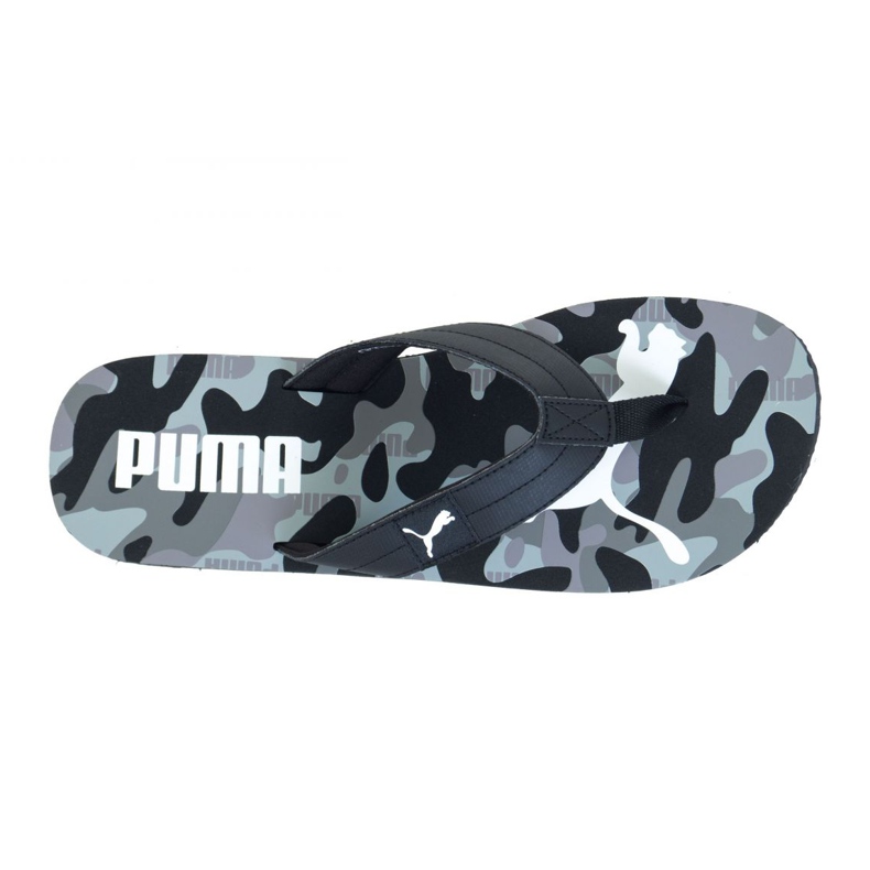 Varvastossut Puma Cozy Flip Rebel Camo M 37228302 musta