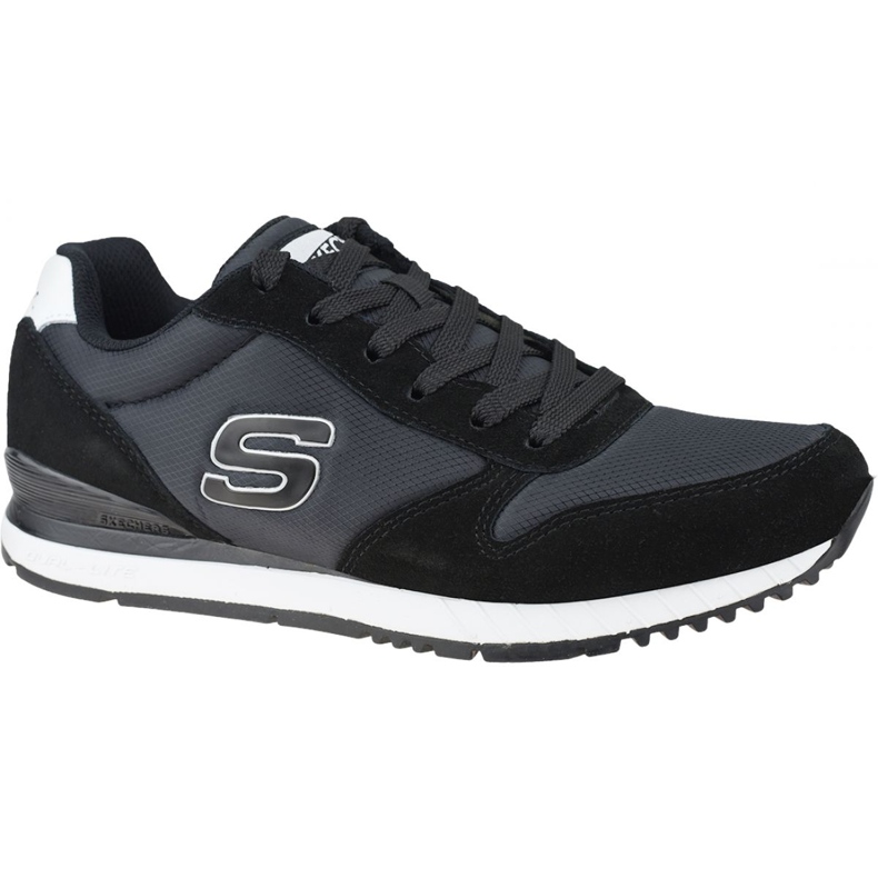 Skechers Sunlite-Waltan M 52384-BLK Kengät musta sininen