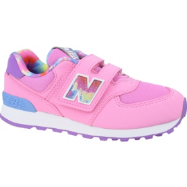 New Balance Jr YV574TDP kengät sininen vaaleanpunainen