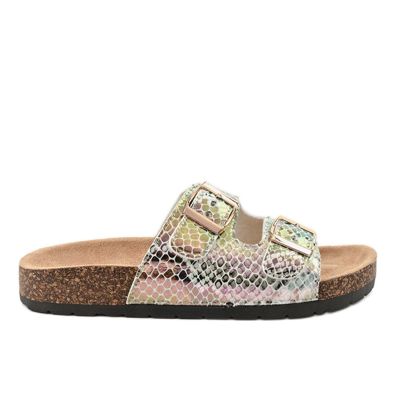 Hopeatossut soljilla DZ101-16 harmaa monivärinen