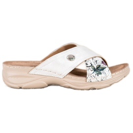 Tossut VINCEZA -alustalla valkoinen