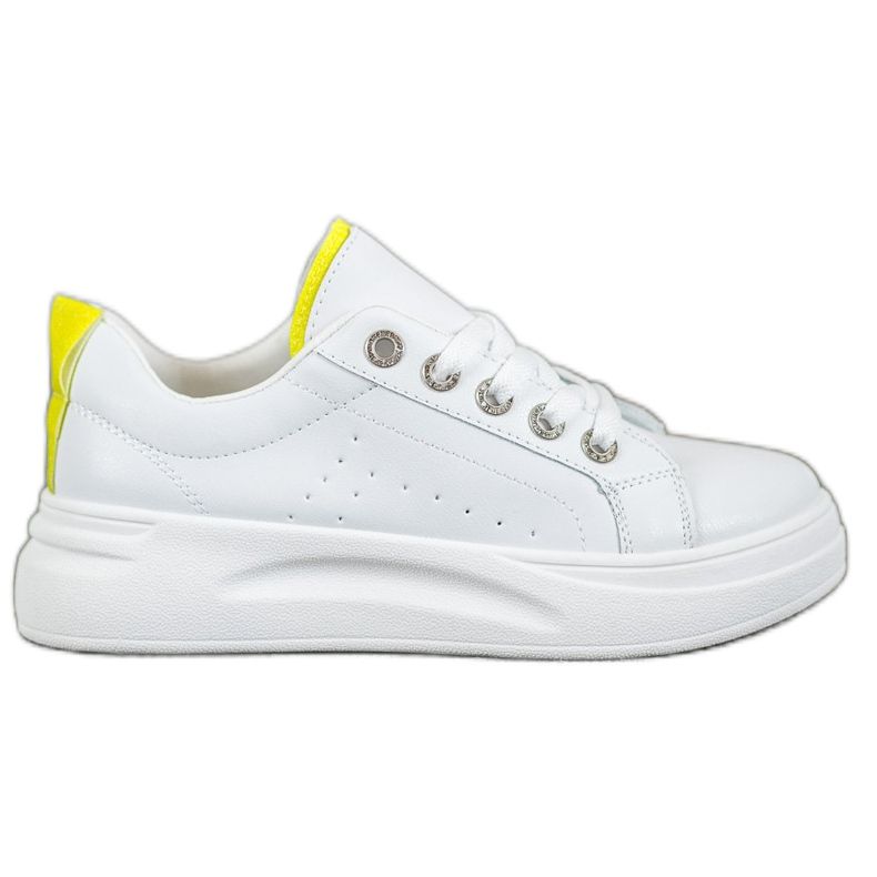 SHELOVET Muodikkaat lenkkarit lavalla valkoinen