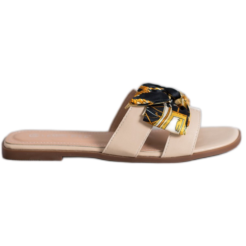 SHELOVET Tyylikkäät tossut ruskea