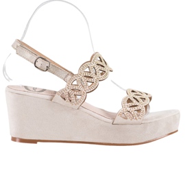 Aclys Wedge sandaalit beige