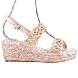 Aclys Wedge sandaalit ruskea